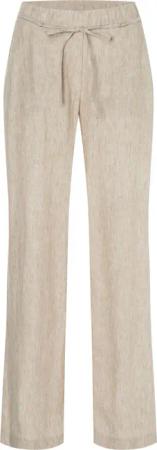 MAC Leinenhose CHIARA BELT Sommerhose Wide