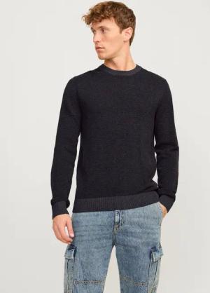 Jack & Jones Rundhalspullover JJEGLOBE KNIT