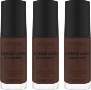 Catrice Foundation Invisible Cover Foundation, 3-tlg.,