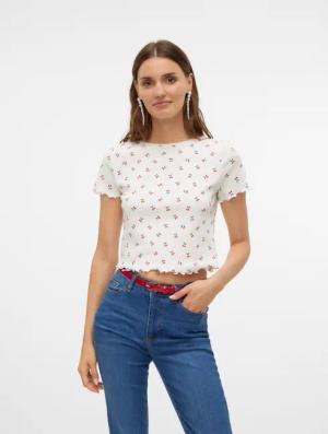 Vero Moda Kurzarmshirt VMHARRY SS O-NECK