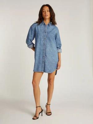 Tommy Jeans Hemdblusenkleid RELAXED SHIRT DRESS