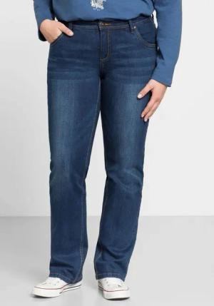 Sheego Stretch-Jeans Große Größen mit gerader