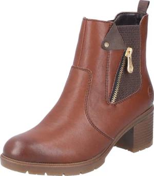 Rieker Winterstiefelette, Stiefelette, Boots, Blockabsatz, mit