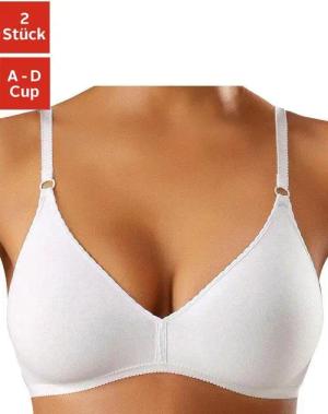 petite fleur Bralette-BH (Packung, 2 Stück)