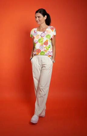 Seidel Moden Kurzarmshirt mit All-Over Print,