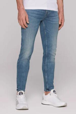 CAMP DAVID Slim-fit-Jeans mit zwei Leibhöhen