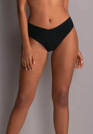 Rosa Faia Bikini-Hose Liz überkreuzter Raffblende