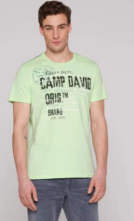 CAMP DAVID Rundhalsshirt aus Baumwolle