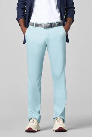 MEYER Chinos ROMA Art.1-5070 mit buntgewebtem