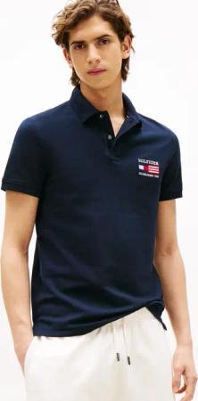 Tommy Hilfiger Poloshirt HILFIGER FLAG REG