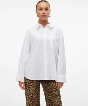 Vero Moda Langarmbluse VMIDA OXFORD SHIRT