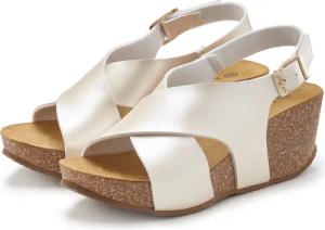 LASCANA Sommerschuh Sandalette Sommerschuh mit Keilabsatz