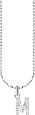THOMAS SABO Kette mit Anhänger Buchstabe,