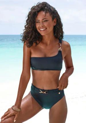 LASCANA Bustier-Bikini-Top Yves, mit elegantem Schmuckdekor