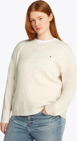 Tommy Hilfiger Curve Rundhalspullover CRV CO