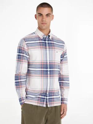 Tommy Hilfiger Langarmhemd XL OXFORD CHECK