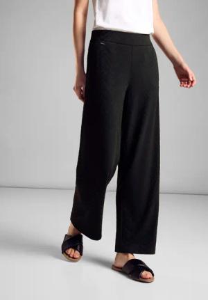 STREET ONE Stoffhose High Waist