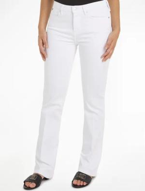 Tommy Hilfiger Bootcut-Jeans mit Bügelfalten
