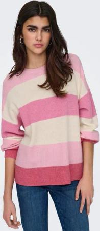ONLY Strickpullover ONLATIA L/S STRIPE PULLOVER
