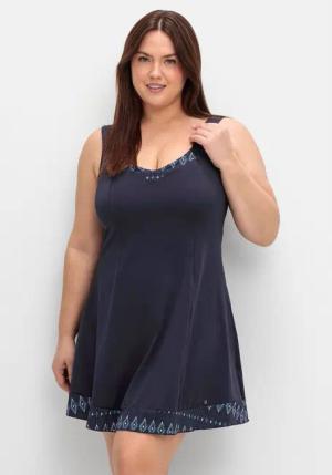 Sheego Badekleid Große Größen mit fixiertem