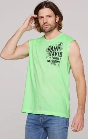 CAMP DAVID Tanktop mit Oil-Dyed-Färbung