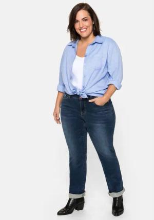 Sheego Gerade Jeans Große Größen mit