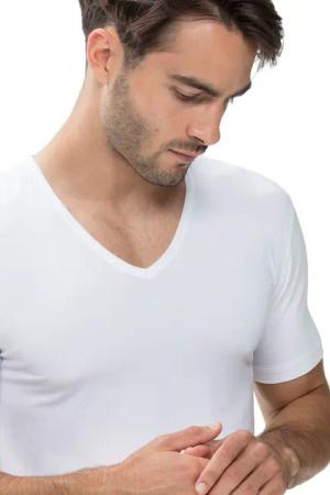 Mey Unterziehshirt DRY COTTON mit V-Ausshnitt