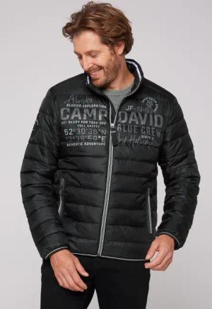 CAMP DAVID Outdoorjacke mit elastischem Saumabschluss
