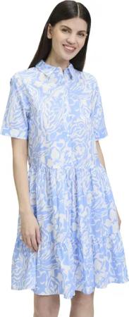 Cartoon Blusenkleid Cartoon Blusenkleid mit Taschen