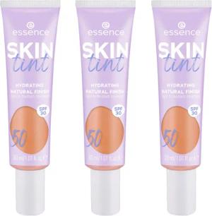 Essence Foundation SKIN tint, 3er Pack,