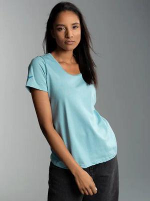 Trigema T-Shirt TRIGEMA T-Shirt aus Biobaumwolle