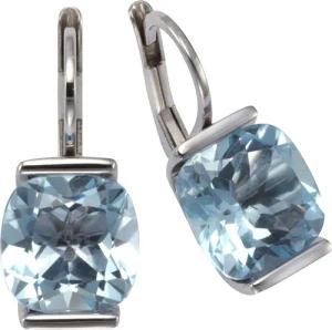 Zeeme Paar Ohrhänger 925 Silber mit