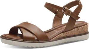 Tamaris Sandalette, Keilabsatz, Sommerschuh, Riemchensandale mit