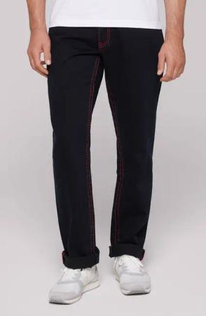 CAMP DAVID Comfort-fit-Jeans mit zwei Leibhöhen