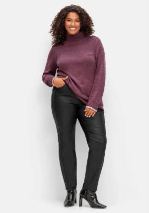 Sheego Stretch-Hose Große Größen mit Beschichtung,
