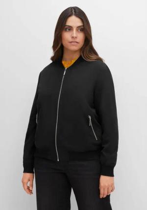 Sheego Blouson Große Größen mit Rippbündchen