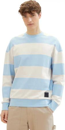 TOM TAILOR Denim Sweatshirt mit Colorblocking