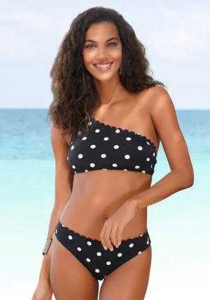 LASCANA Bikini-Hose Jada mit Muschelkante und