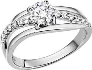 Zeeme Fingerring Silber 925 rhodiniert mit