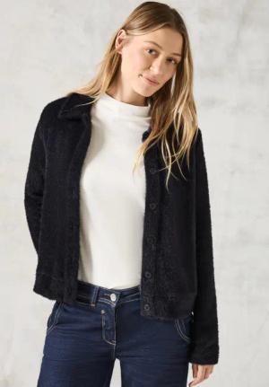 CECIL Cardigan aus softem Materialmix