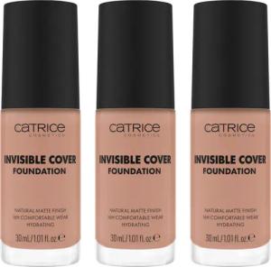 Catrice Foundation Invisible Cover Foundation, 3-tlg.,