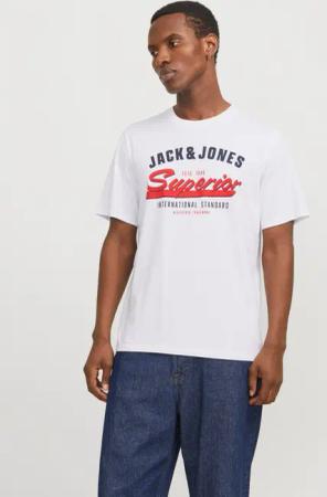 Jack & Jones Rundhalsshirt JJELOGO TEE