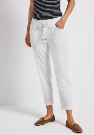 STREET ONE Röhrenhose mit Elastikbund