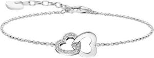 THOMAS SABO Armband mit verschlungenen Herzen,