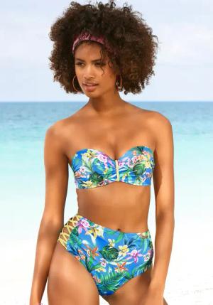 Venice Beach Bikini-Hose Hanni mit tropischem