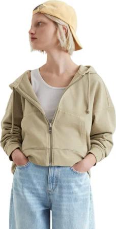 Marc O'Polo DENIM Kapuzensweatjacke in Cropped