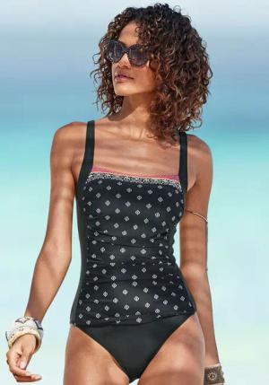 LASCANA Badeanzug Kimer mit modernem Print