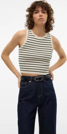 Vero Moda Strickpullover VMGINNY SL O-NECK