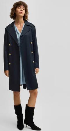 BOSS ORANGE Kurzmantel Cotrench Premium Damenmode