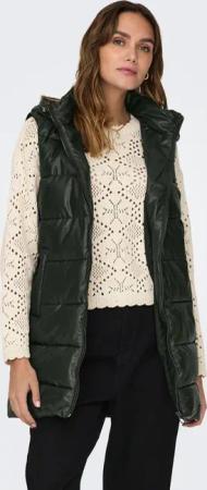 ONLY Steppweste ONLNEWANJA FAUX LEATHER WAISTCOAT